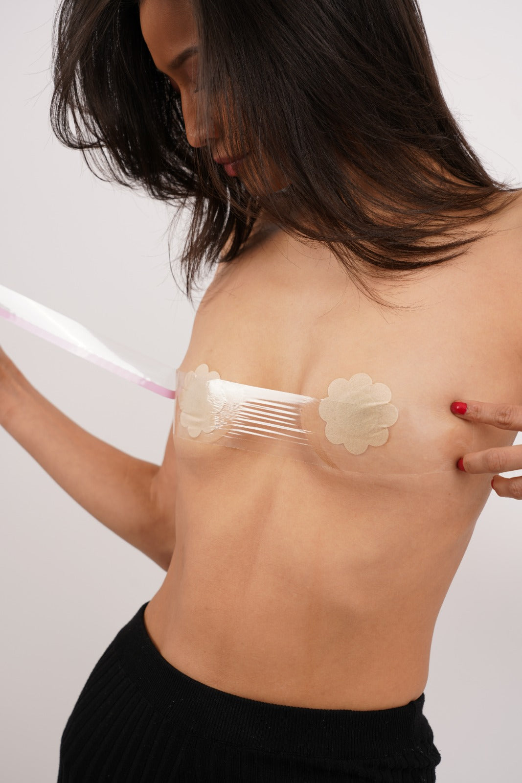 CLEAR BOOBTAPE